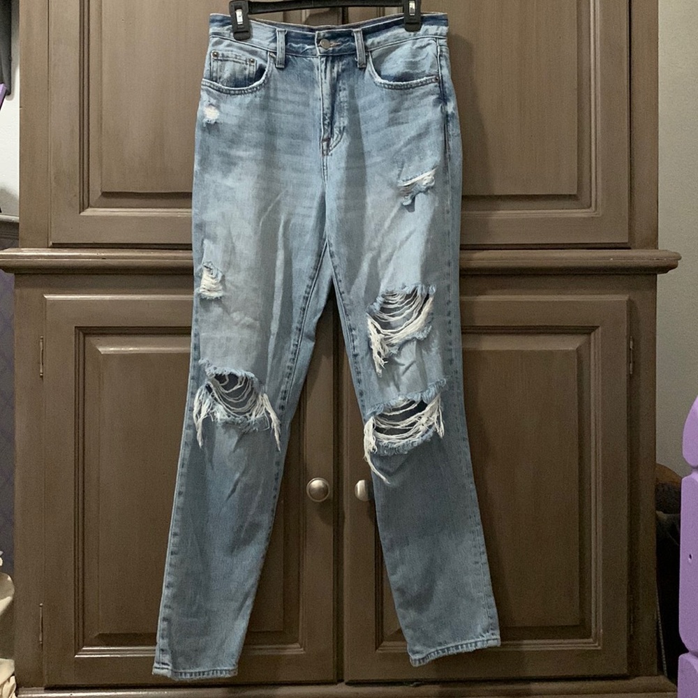 Distressed Pistola jeans